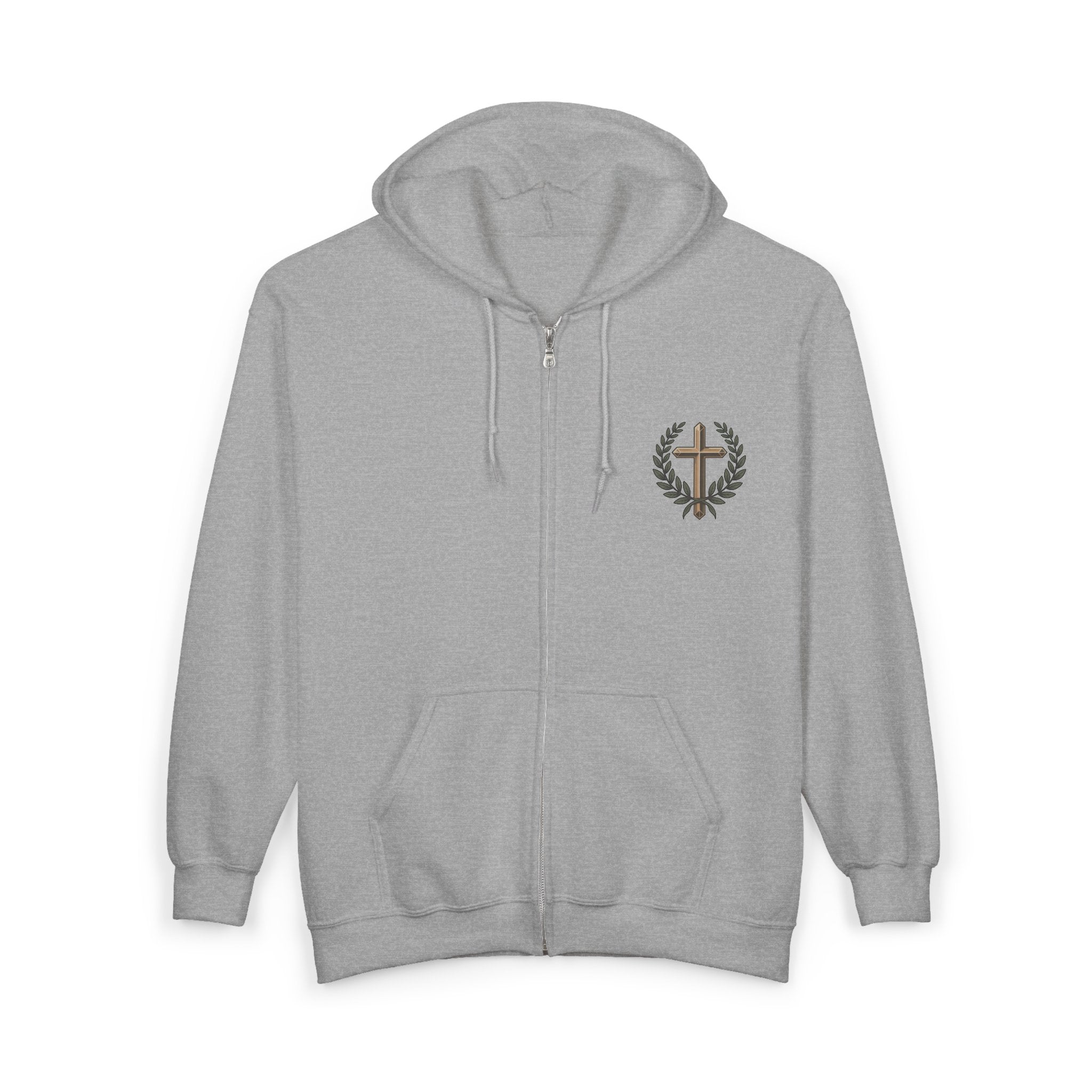 Faith-Inspired Unisex Zip Hoodie | Kingdom Culture Design
