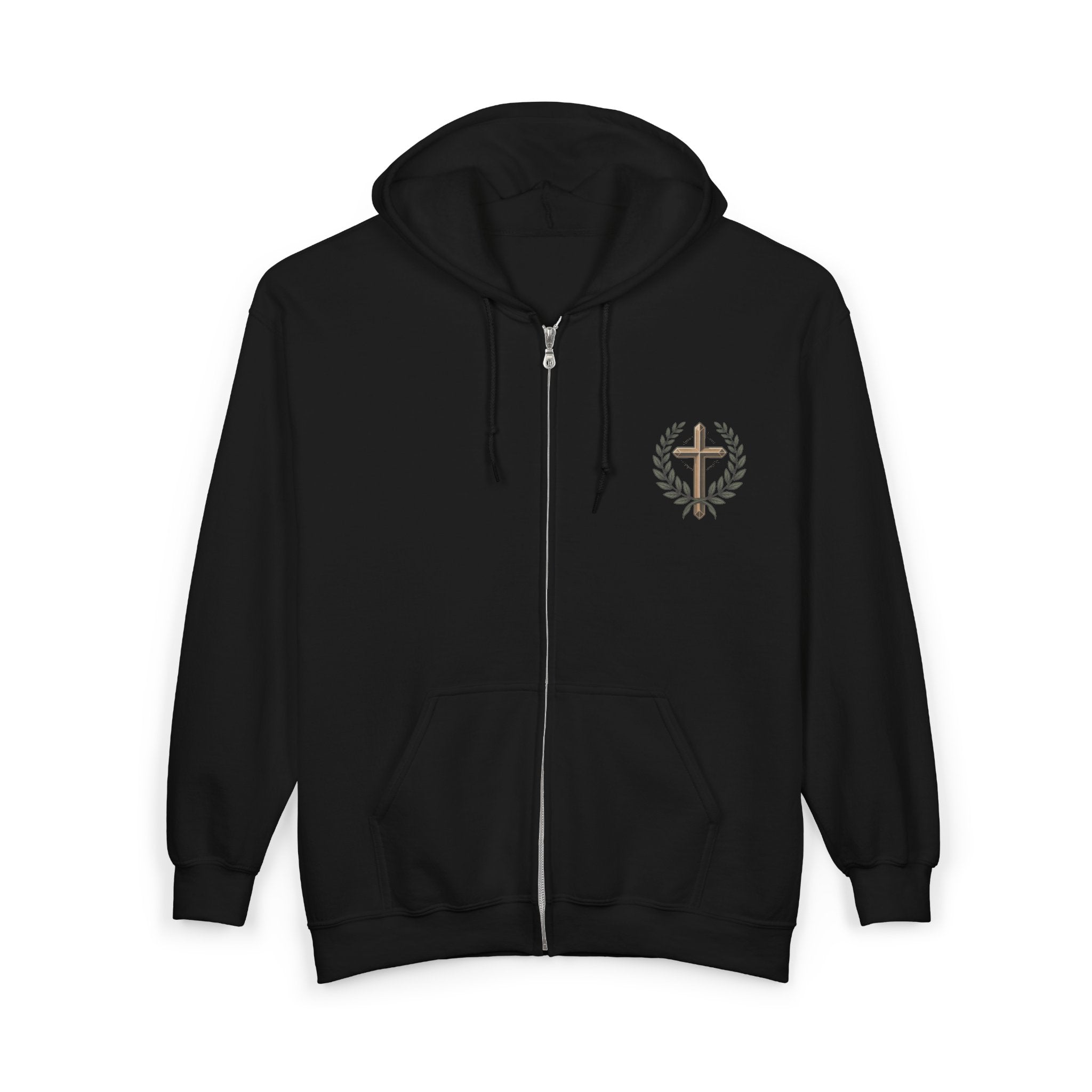 Faith-Inspired Unisex Zip Hoodie | Kingdom Culture Design