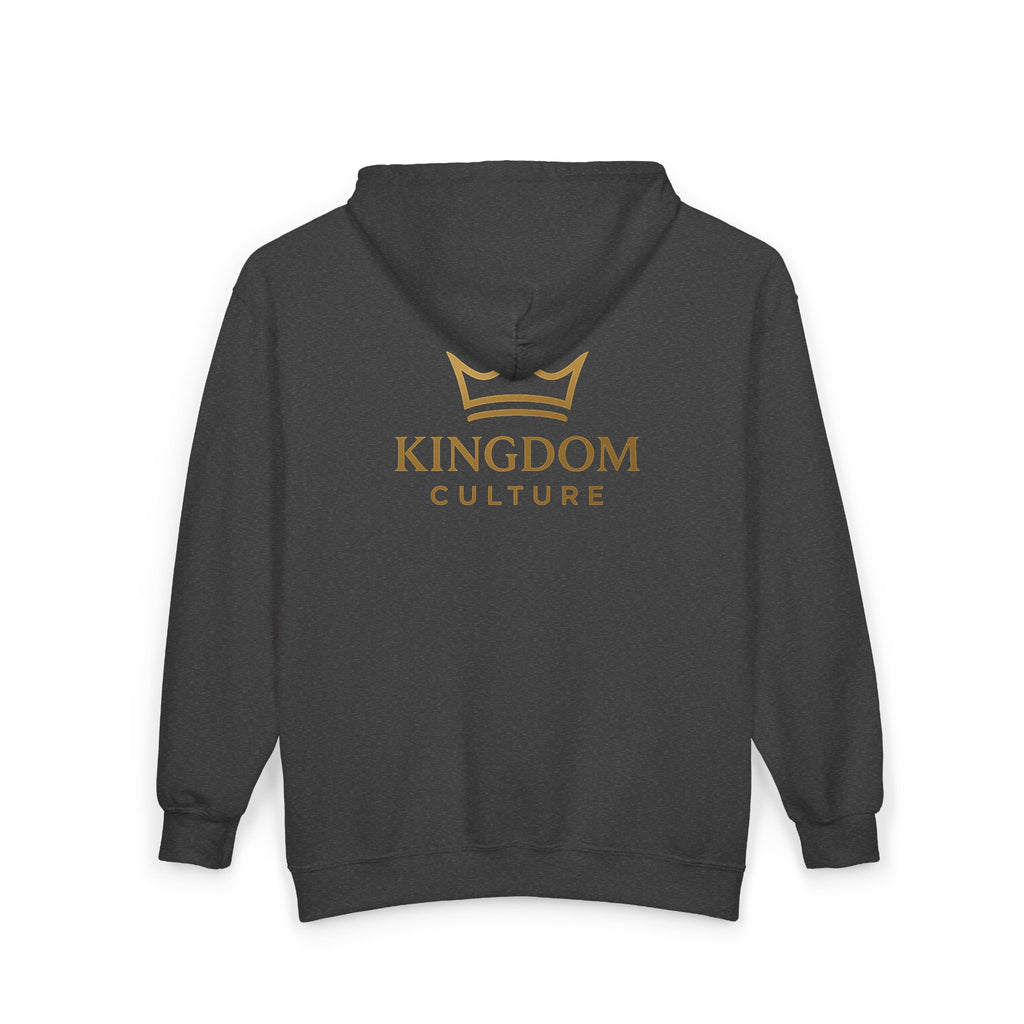 Faith-Inspired Unisex Zip Hoodie | Kingdom Culture Design