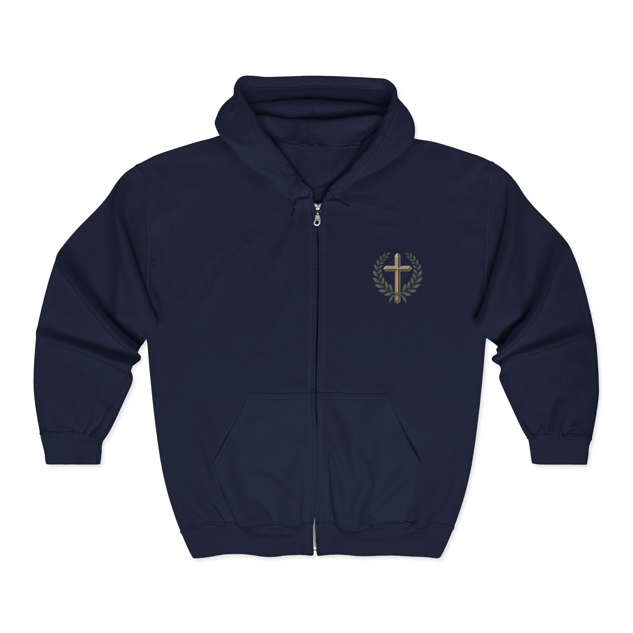 Faith-Inspired Unisex Zip Hoodie | Kingdom Culture Design