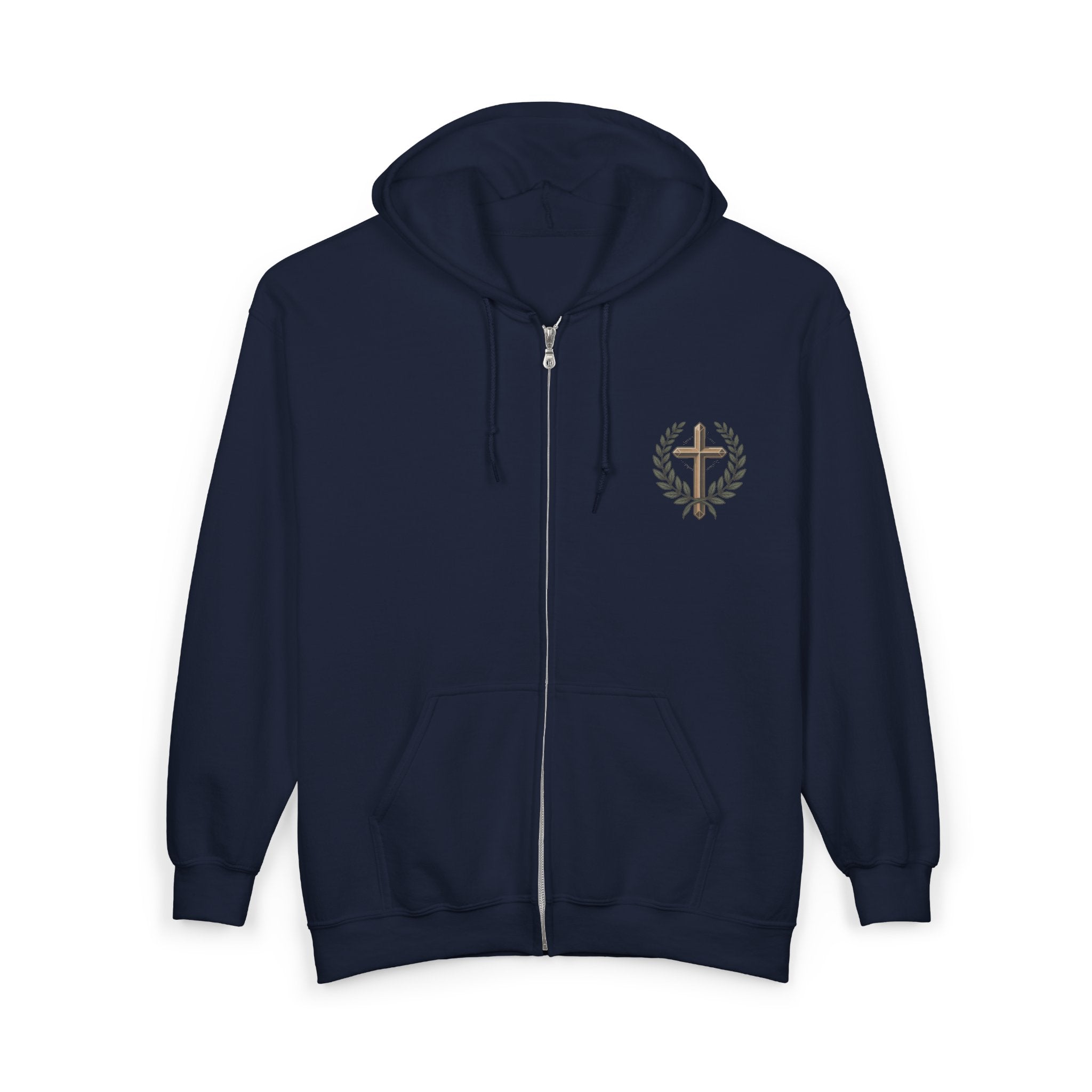 Faith-Inspired Unisex Zip Hoodie | Kingdom Culture Design