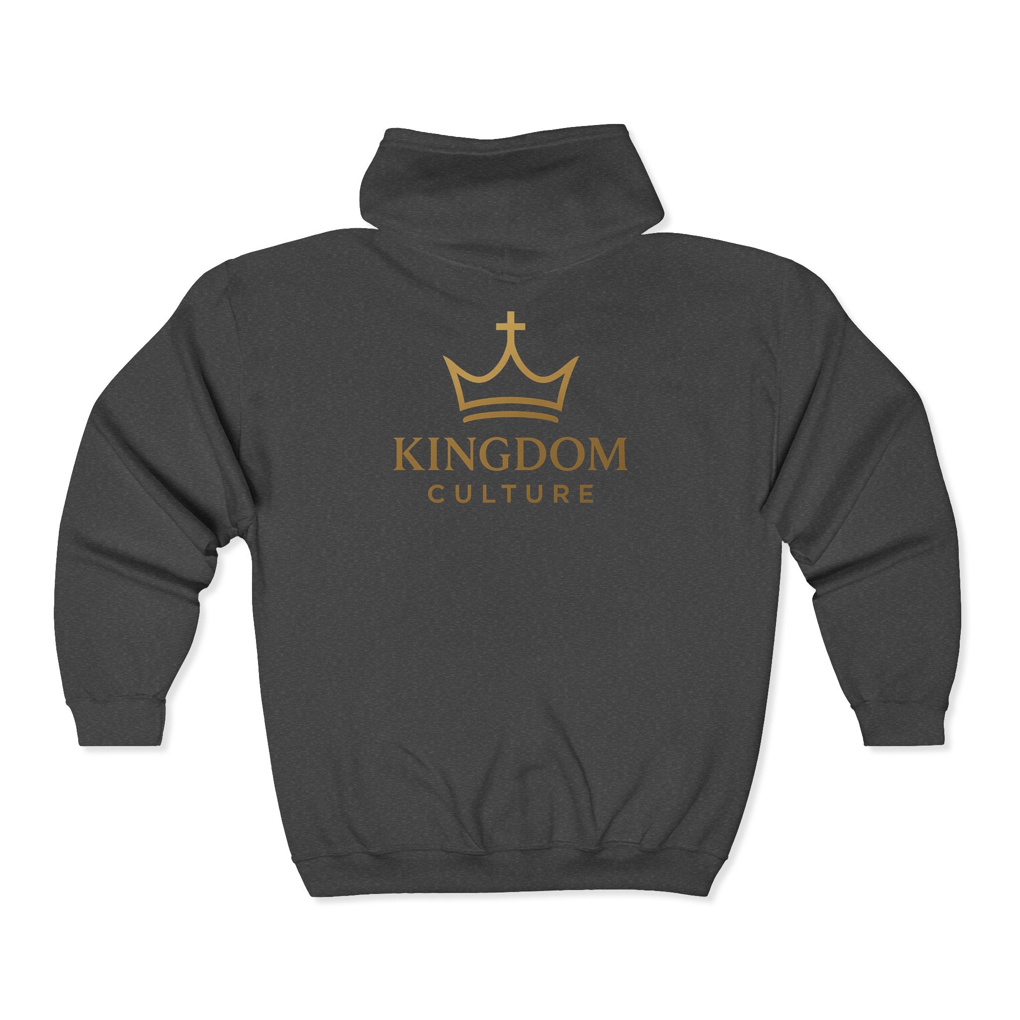 Faith-Inspired Unisex Zip Hoodie | Kingdom Culture Design