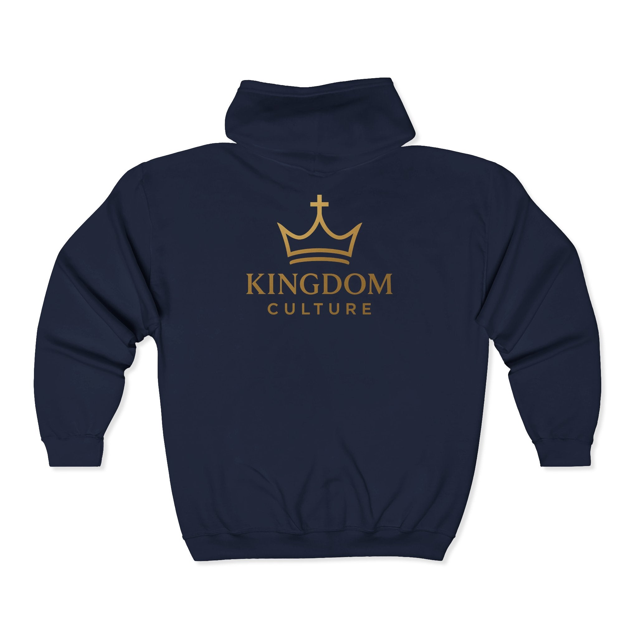 Faith-Inspired Unisex Zip Hoodie | Kingdom Culture Design