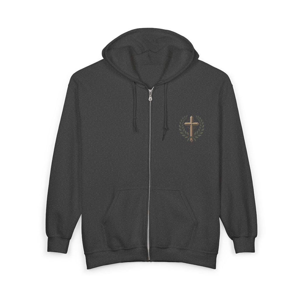 Faith-Inspired Unisex Zip Hoodie | Kingdom Culture Design