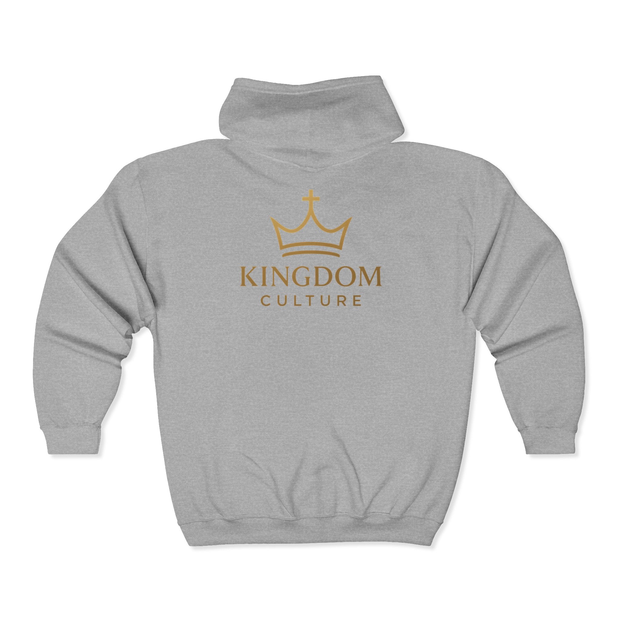 Faith-Inspired Unisex Zip Hoodie | Kingdom Culture Design